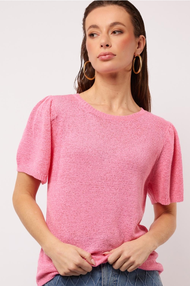 NIALA KNITTING TOP 25ZLF01 228 BLUSH ROSE